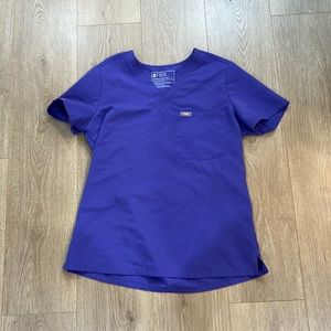 Figs catarina top in amethyst